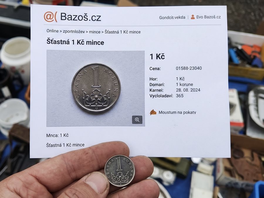 Bazoš za 1 Kč: Proč oblíbený inzertní portál nově zavádí poplatek za ověření účtu?