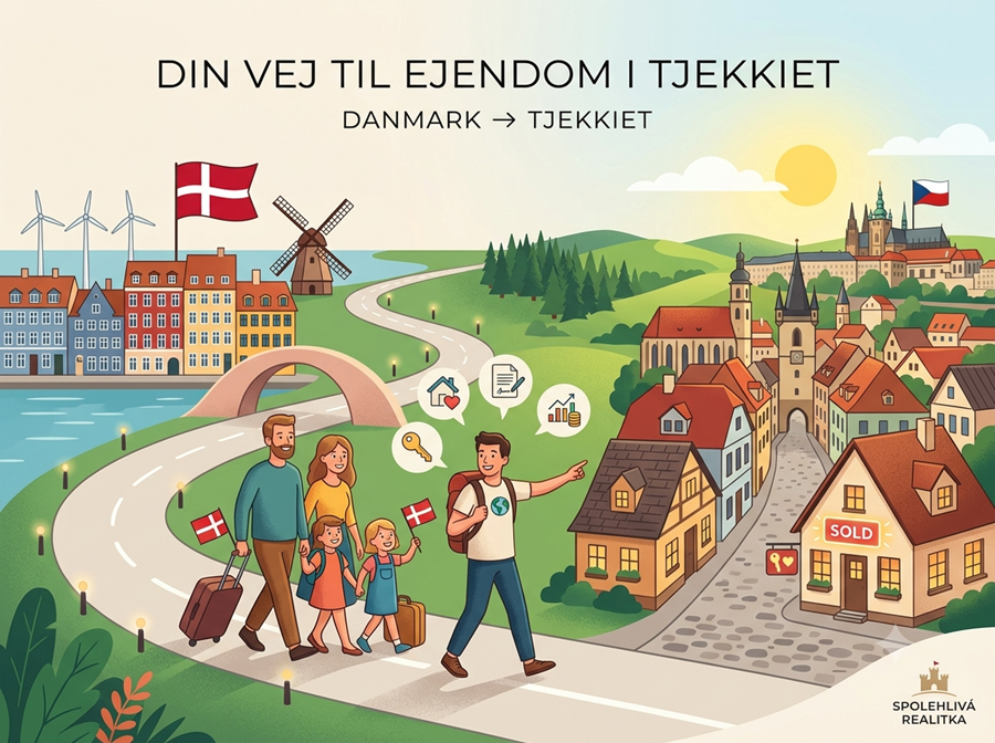 Køb og salg af fast ejendom i Tjekkiet: En komplet guide for danskere
